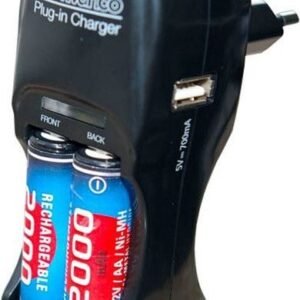 Vivanco ACS 11 Indoor battery charger Black