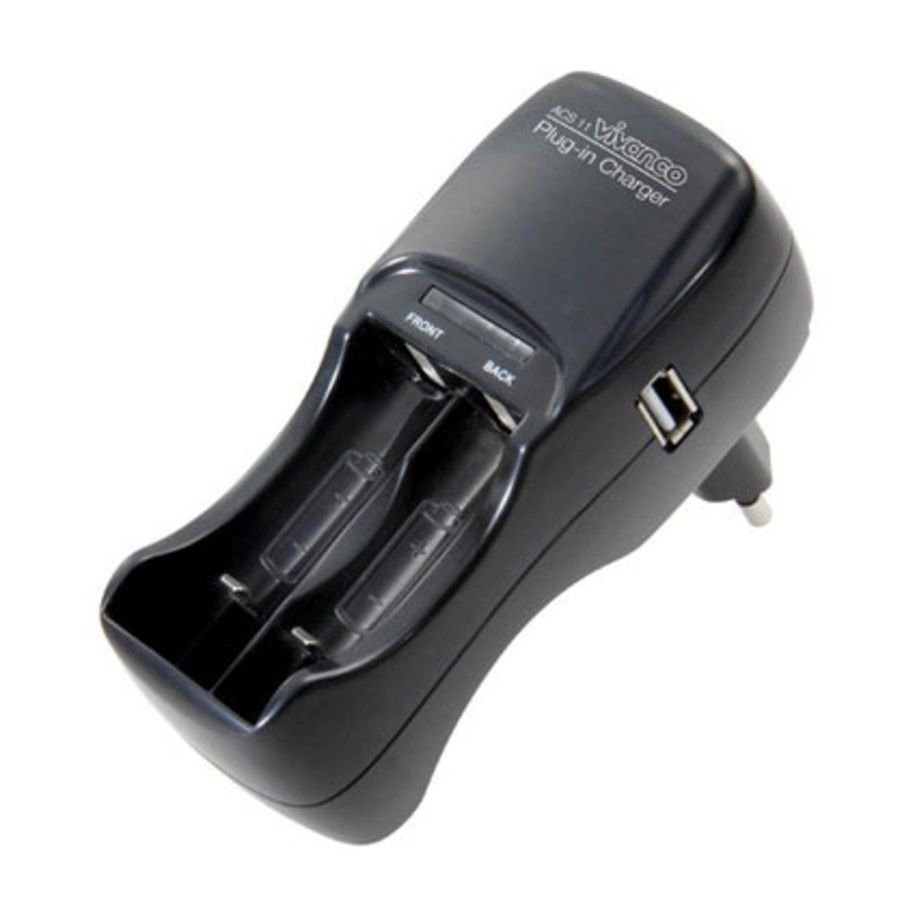 Vivanco ACS 11 Indoor battery charger Black - Image 5